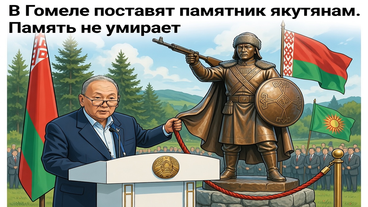 В Гомеле поставят памятник якутянам. Память не умирает